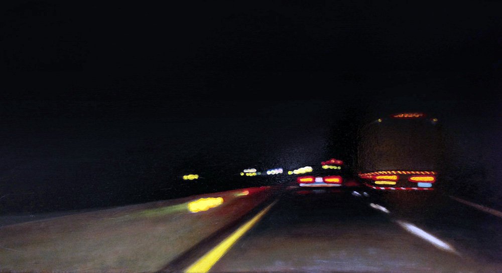 Roadscape painting