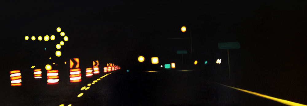 Roadscape painting